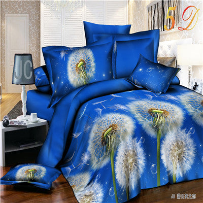 Online discount shop Australia - New Arrival 3d Bedding Sets Leopard Printed Queen Size 4Pcs Bedclothes Pillowcases Bed Sheet Duvet Cover Set.