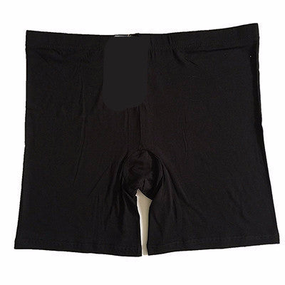 Online discount shop Australia - LG009 Comfortable Plus Size Ladies Bamboo Boxer Shorts Lightweight Safe Pants Boyshort Underwear for Women 24-40 inches