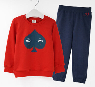 cotton children Set autumn boys clothes Swan boy character set boys kids jacket tracksuit pants+t shirts - CelebritystyleFashion.com.au online clothing shop australia