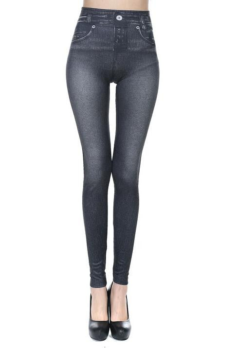 Women Fleece Lined Winter Jegging Jean Genie Slim Fashion Jeggings Leggings With Two Real Pockets