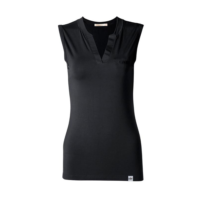 Women V Neck Tanks Sleeveless Solid Color Modal Tops & Tees Womens Elegant Tanks tops & Vest