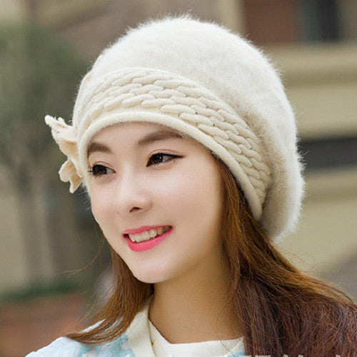 Online discount shop Australia - Beanies Women's Hats For Women Knitted Bonnet Caps Women's Hats Brand Ski Wool Fur Sports Beanie Skullies Hat