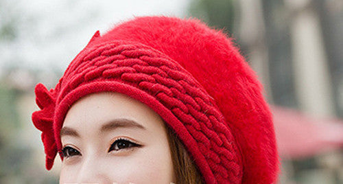 Online discount shop Australia - Beanies Women's Hats For Women Knitted Bonnet Caps Women's Hats Brand Ski Wool Fur Sports Beanie Skullies Hat