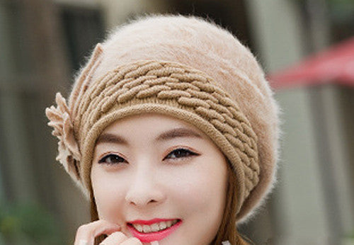 Online discount shop Australia - Beanies Women's Hats For Women Knitted Bonnet Caps Women's Hats Brand Ski Wool Fur Sports Beanie Skullies Hat