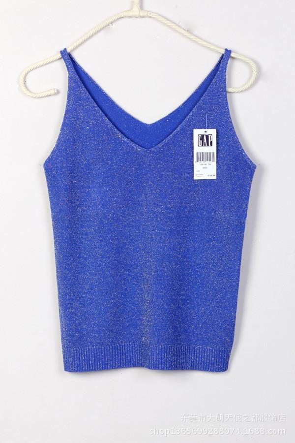 Ladies Multicolor Sleeveless Bodycon Women Cotton T-shirt Tank Top Women Vest Tops Women F823