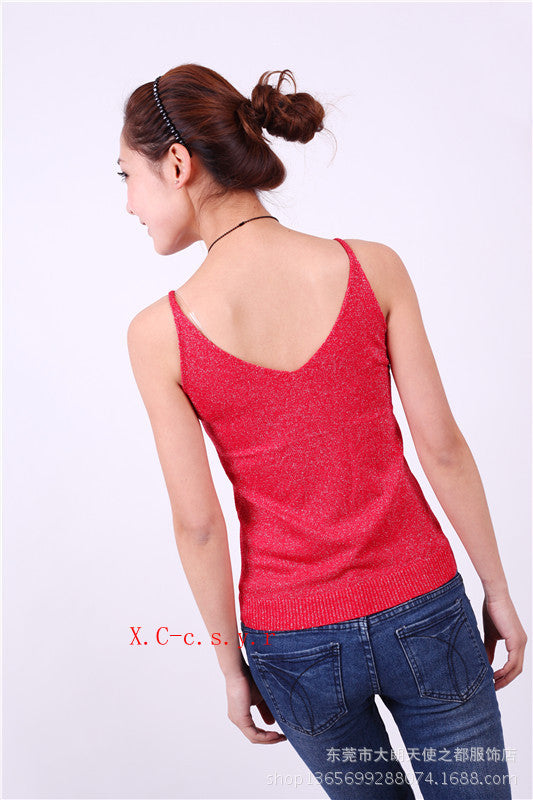 Ladies Multicolor Sleeveless Bodycon Women Cotton T-shirt Tank Top Women Vest Tops Women F823
