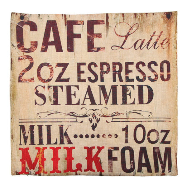 Online discount shop Australia - 9 Styles 45x45cm Cotton Linen Quote Cushion Cover Cover Creative letters Pattern Day Gift Pillow case Throw Pillow Cover