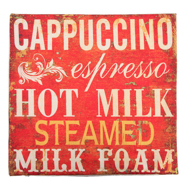 Online discount shop Australia - 9 Styles 45x45cm Cotton Linen Quote Cushion Cover Cover Creative letters Pattern Day Gift Pillow case Throw Pillow Cover