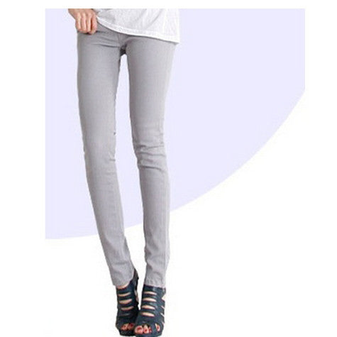 Online discount shop Australia - lady candy colored casual trousers Ms. stovepipe pencil ankle-length jeans women jeans