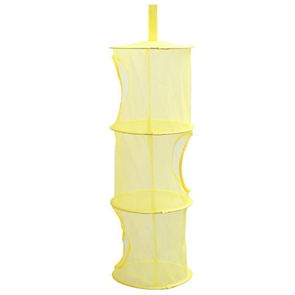 Online discount shop Australia - 3 Shelf Hanging Storage Net Kids Toy Organizer Bag Bedroom Wall Door Closet Organizers Basket for Toys