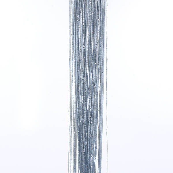 Online discount shop Australia - Curtain New Style Silver Silk Curtain Living Room/Door/Window Partition Sheer Curtain