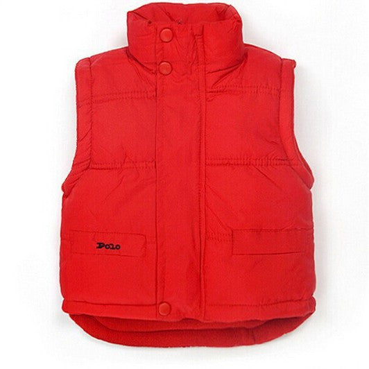Baby boys girls winter waistcoat kids warm jacket baby thick vest Jacket children clothing coat 2210 01 - CelebritystyleFashion.com.au online clothing shop australia