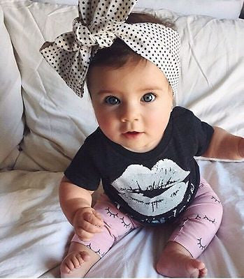 baby clothing set cotton short sleeve cartoon T-shirt+pants 2pcs Infant bebe newborn baby girl clothes set - CelebritystyleFashion.com.au online clothing shop australia