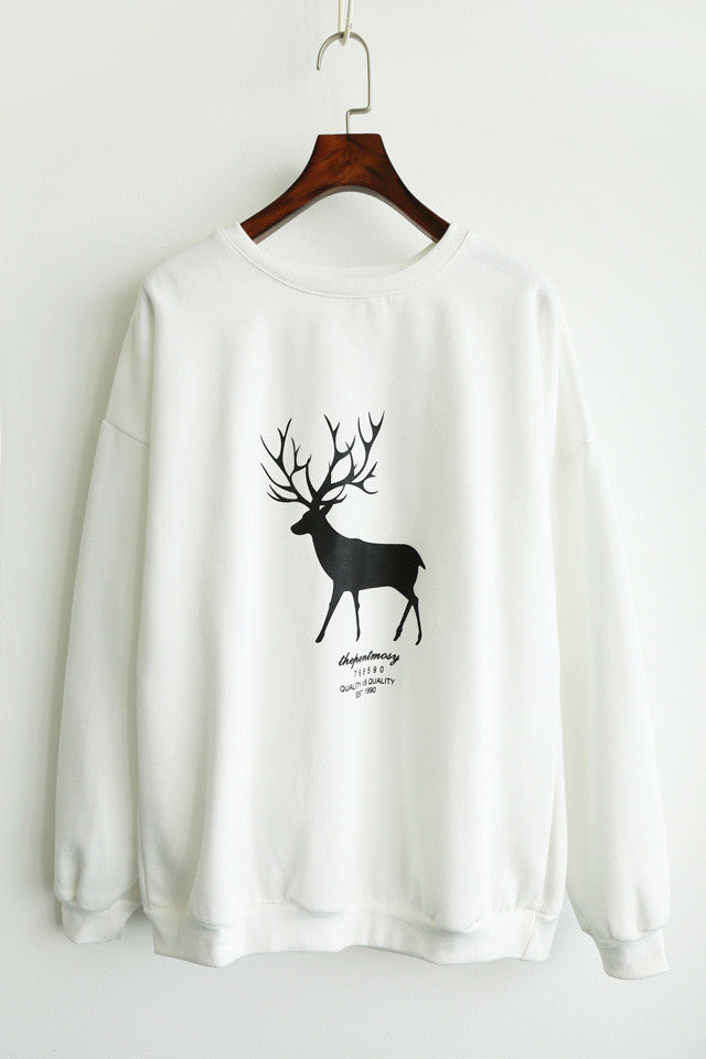 Fashion Lovers Autumn Harajuku Kawaii Printed Sweatshirt Hoodies Women tracksuit Design Long Sleeve Ladies Female Hoodies - CelebritystyleFashion.com.au online clothing shop australia