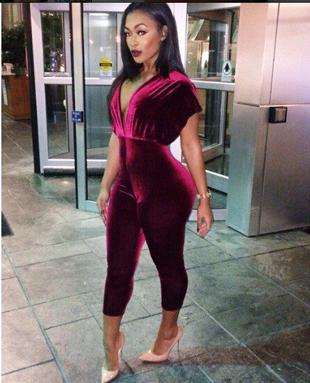 Online discount shop Australia - Elegant Sexy Jumpsuits Ladies Loose Slim Casual Party Overalls Long Pants Women Sleeveless Nightclub Rompers