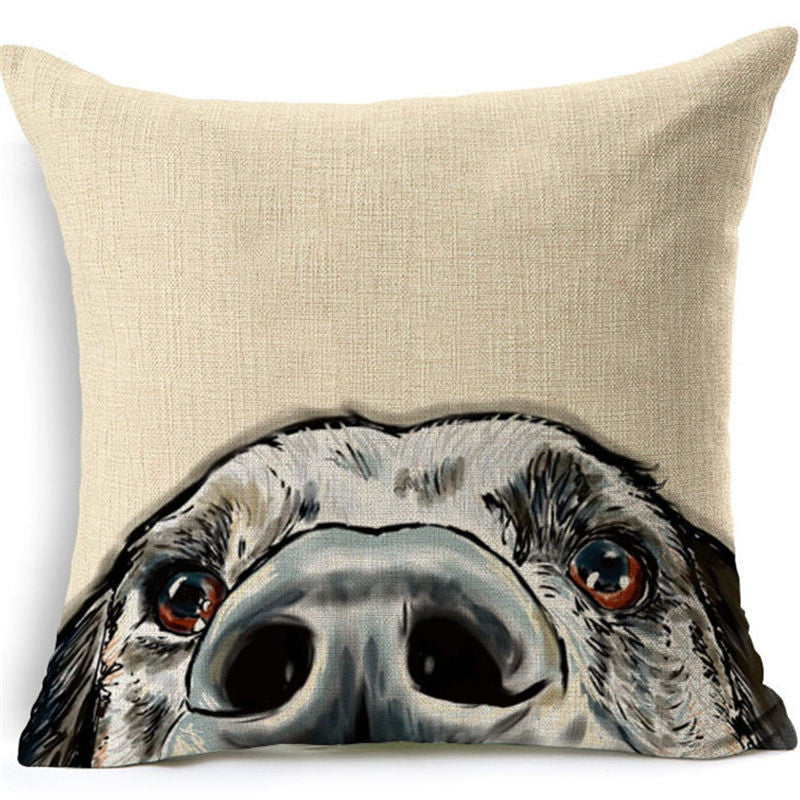Online discount shop Australia - Colorful Dog Cushion Dachshund Throw Pillow Uncle Cat I WANT YOU Cushion Queen Dog Christmas Gift Pet Home Decorative Pillows