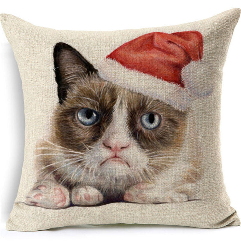 Online discount shop Australia - Colorful Dog Cushion Dachshund Throw Pillow Uncle Cat I WANT YOU Cushion Queen Dog Christmas Gift Pet Home Decorative Pillows