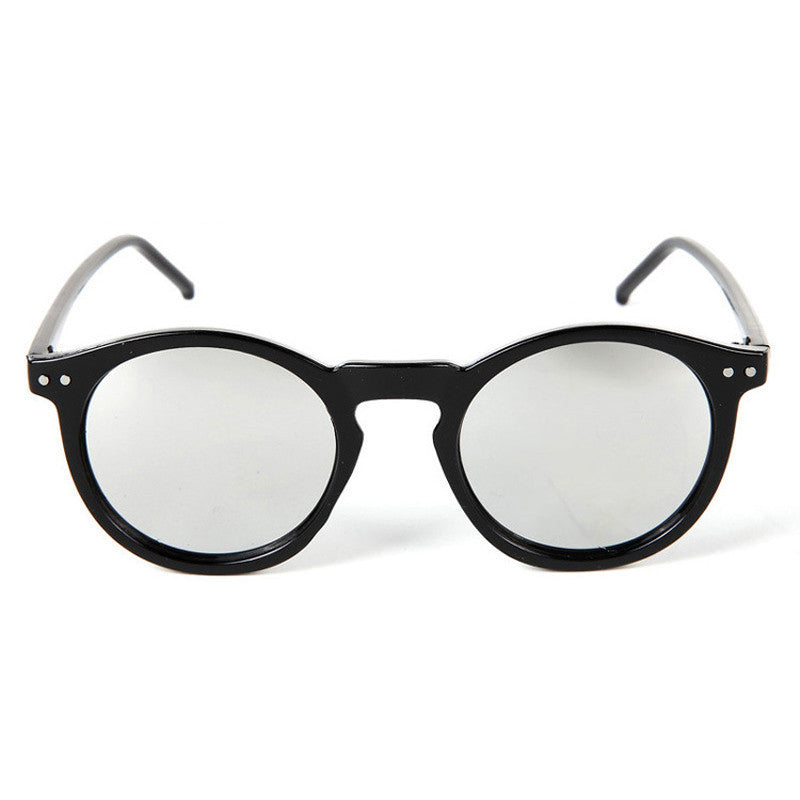 Online discount shop Australia - Fashion multicolour mercury Mirror glasses men sunglasses women male female coating sunglass gold round YJ12