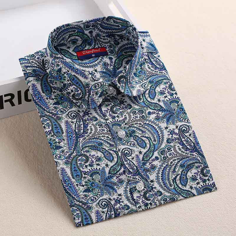 Online discount shop Australia - Blouse Shirt Women Long Sleeve Shirts women Cotton Casual Blouses Plus Size Women Clothing Blouse