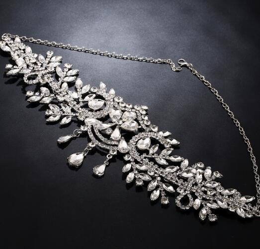 bridal Hairbands Crystal Headbands women Hair Jewelry Wedding accessories crystal Tiaras And Crowns Head Chain - CelebritystyleFashion.com.au online clothing shop australia