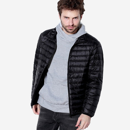 Online discount shop Australia - Mens Duck Down Jacket Men Solid Breathable Jackets Men Outdoors Coats Parka chaqueta hombre Plus Size 3XL