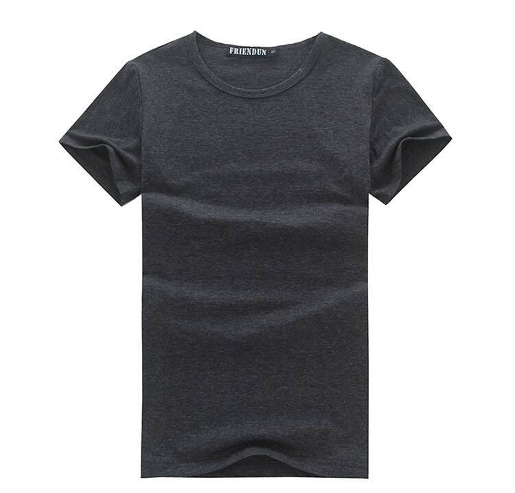 NEW men's Sell Summer Style Cotton Short Sleeve Men's Fashion Top Quality Basic Solid T-Shirt Size S-4XL - CelebritystyleFashion.com.au online clothing shop australia