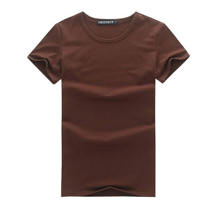 NEW men's Sell Summer Style Cotton Short Sleeve Men's Fashion Top Quality Basic Solid T-Shirt Size S-4XL - CelebritystyleFashion.com.au online clothing shop australia