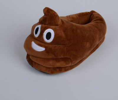 Online discount shop Australia - Emoji Slippers Cartoon Plush Slipper Home With The Full Expression Women/ Men Slippers House Shoes One Pair