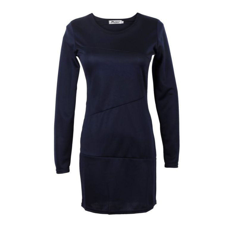 Online discount shop Australia - Autumn Vintage Sexy Women Casual Solid Bodycon Short Mini Pencil Dress Long Sleeve Party Slim Wrap Dresses Vestidos