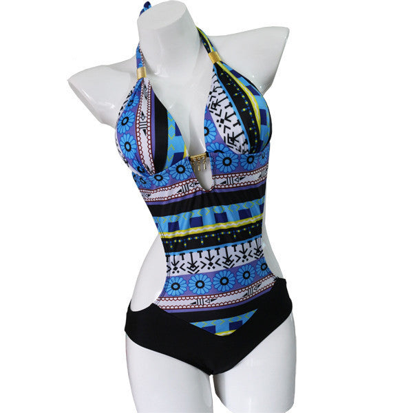 Sexy Lady Monokini Brazilian Trikini Halter Swim Bathing Suit Large Plus Size Push Up Swimwear Women One Piece Swimsuit - CelebritystyleFashion.com.au online clothing shop australia