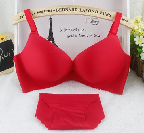 Underwear Vs Secret Women Bra Set Female Seamless Bra And Panty Set Plus Size Fashion Push Up Bra Lingerie