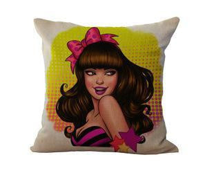 Super Creative American Cartoon Fashion Girl Pillow For Sofa / Car Cushion Home Decorate Pillows Cushions