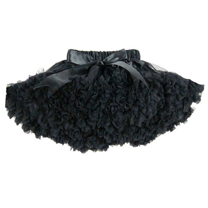 Girls Fluffy 2-18 Years Chiffon Pettiskirt Solid Colors tutu skirts girl Dance Skirt Christmas Tulle Petticoat - CelebritystyleFashion.com.au online clothing shop australia