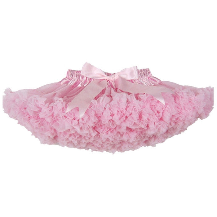 Girls Fluffy 2-18 Years Chiffon Pettiskirt Solid Colors tutu skirts girl Dance Skirt Christmas Tulle Petticoat - CelebritystyleFashion.com.au online clothing shop australia
