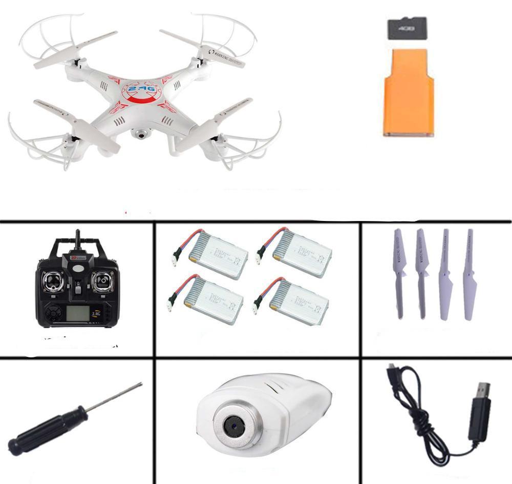 Online discount shop Australia - New Arrival X5C-1 2.4G 4CH 6-Axis Professional Aerial RC Helicopter Quadcopter Toys Drone With 0.3MP HD Camera Kids Gifts