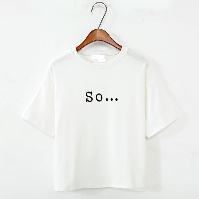 Style Women's T Shirt Women Tops Loose Embroidered Letters Cotton Short Sleeve T-shirt Female T Shirts