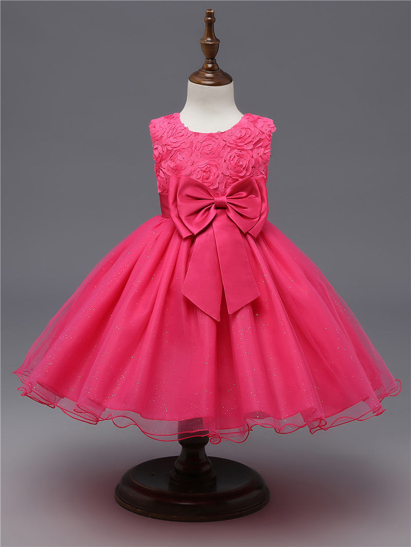 Online discount shop Australia - Children's Christmas Dresses For Girls Wedding Party Baby Girl Princess Birthday Baptism Dress Teenager Girl Clothing