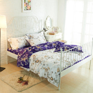 Online discount shop Australia - Bedding Set Queen Full Size Bedlinen (1pc comforter case+1pc bedsheet+2pc pillowcases) 4pc Duvet Cover Sets