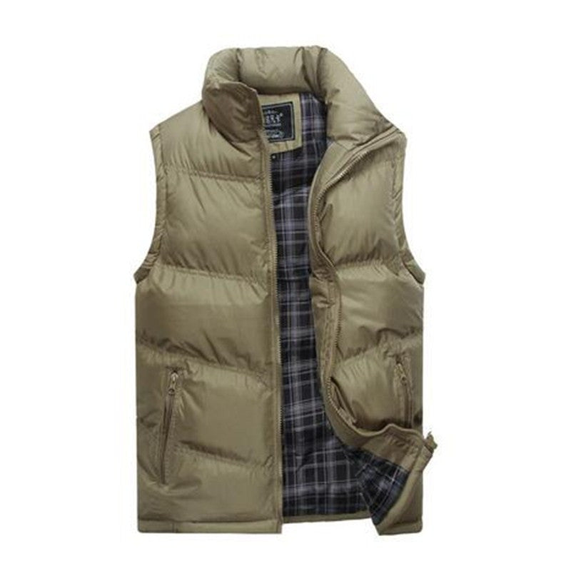 Online discount shop Australia - Brand New Men's Fashion Outerwear Leisure Casual Vest Men Coat Warm Sleeveless Jacket Men Military Waistcoat D3135