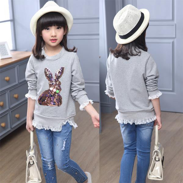 Childrens Designer Cartoon Girls Clothes Wear Teens Tops for Girls Brand Kids' Things Children's T-shirts Vetement Fille - CelebritystyleFashion.com.au online clothing shop australia