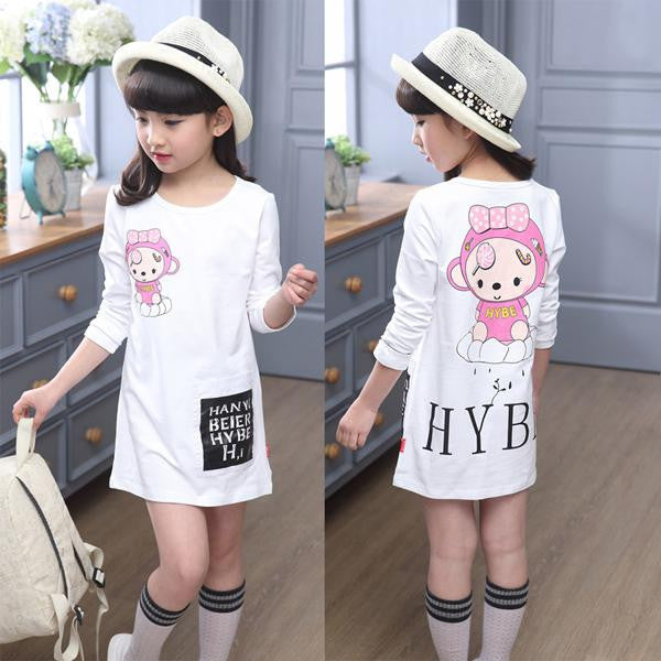 Childrens Designer Cartoon Girls Clothes Wear Teens Tops for Girls Brand Kids' Things Children's T-shirts Vetement Fille - CelebritystyleFashion.com.au online clothing shop australia
