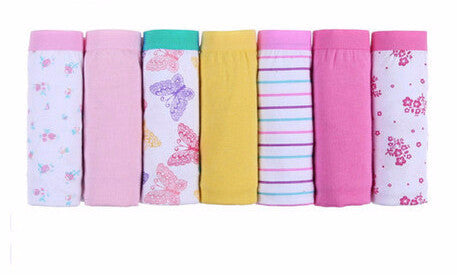 Online discount shop Australia - 7PCS Ladies Panties 100% Cotton Underwear Women Girls Briefs Weekly Intimates Lingerie Women Brand Panties Plus size for Women