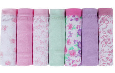 Online discount shop Australia - 7PCS Ladies Panties 100% Cotton Underwear Women Girls Briefs Weekly Intimates Lingerie Women Brand Panties Plus size for Women