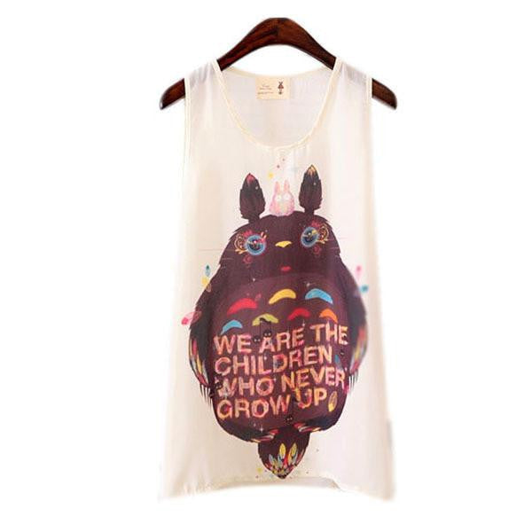 Online discount shop Australia - Lovely Fashion Women Girls Sleeveless Vest Tank Cami Tops Blouse Casual  Free Shippping