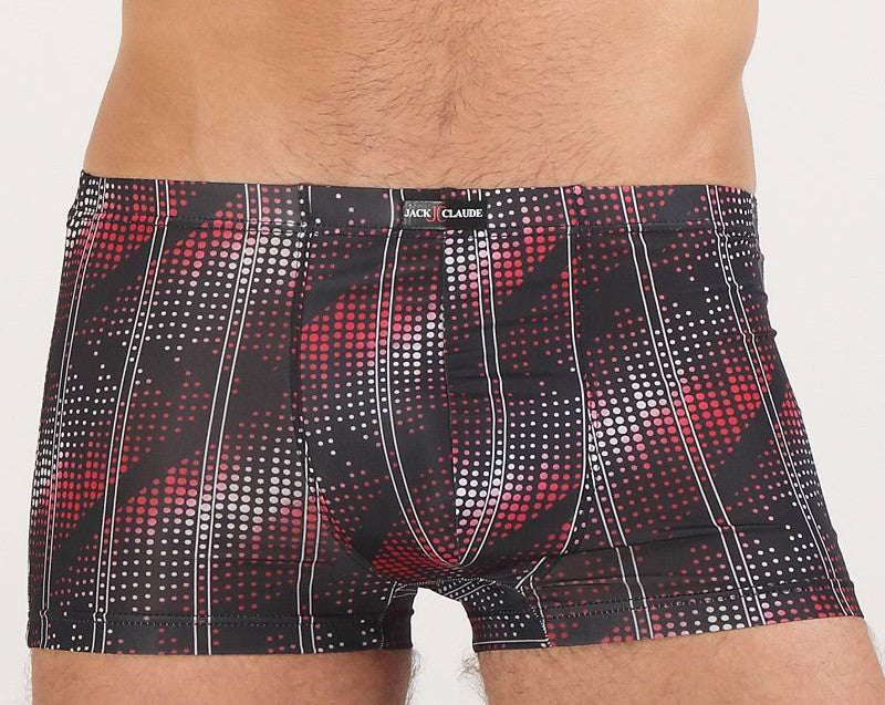 Online discount shop Australia - Breathable Men Underwear Boxers Shorts U Convex Male Pants Sexy Ice Silk Printing Man Underpants