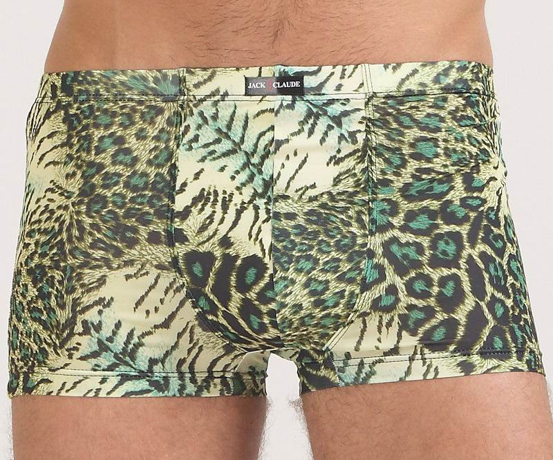 Online discount shop Australia - Breathable Men Underwear Boxers Shorts U Convex Male Pants Sexy Ice Silk Printing Man Underpants