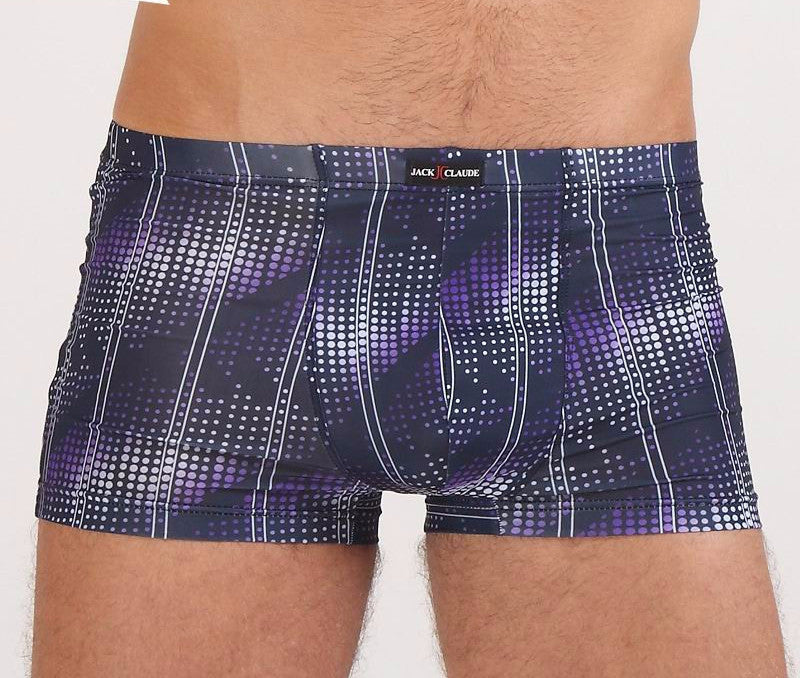 Online discount shop Australia - Breathable Men Underwear Boxers Shorts U Convex Male Pants Sexy Ice Silk Printing Man Underpants