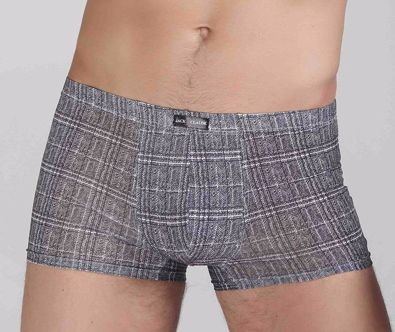 Online discount shop Australia - Breathable Men Underwear Boxers Shorts U Convex Male Pants Sexy Ice Silk Printing Man Underpants