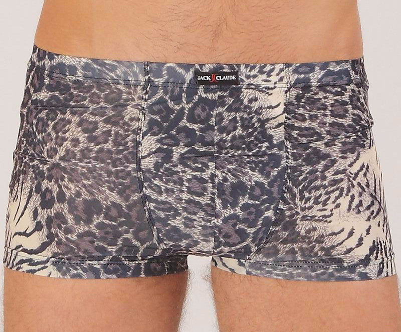 Online discount shop Australia - Breathable Men Underwear Boxers Shorts U Convex Male Pants Sexy Ice Silk Printing Man Underpants