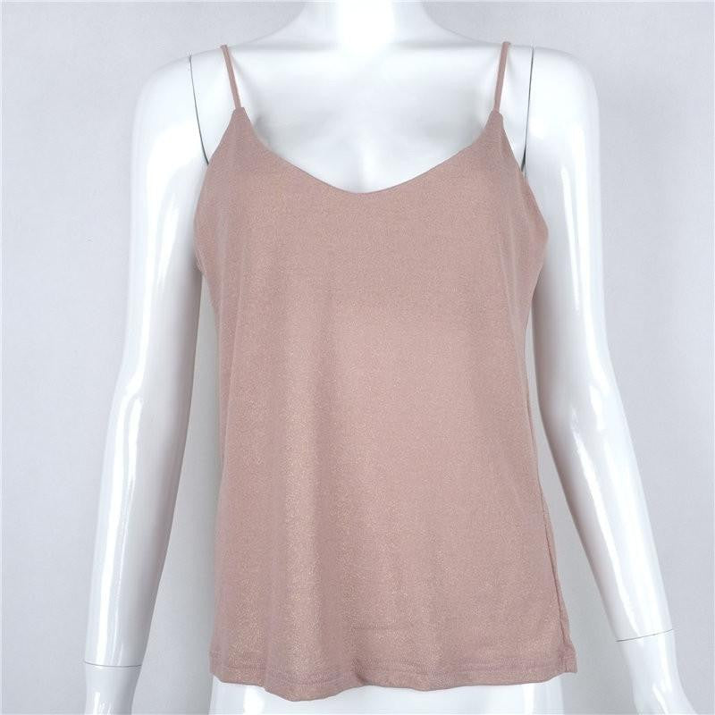 Women Tops Cotton Vest V Neck Brandy Melville Lady Pajamas Camisole Strap Clothes Bralette